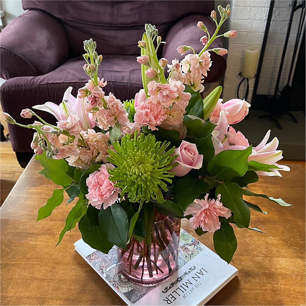 Pretty in Pink Bouquet – Buckeye Flowers, Marysville OH