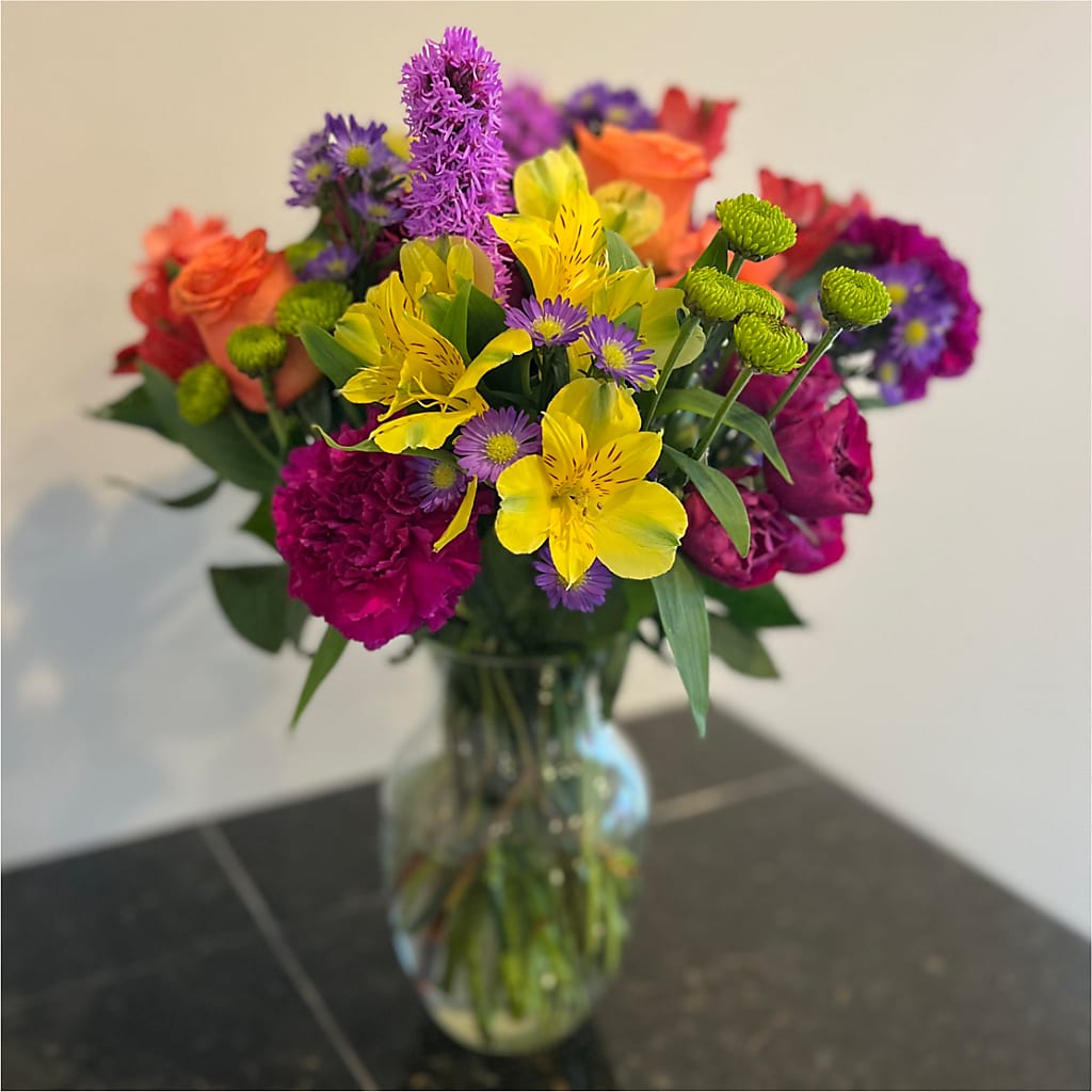 Bold & Bright – A Florist Original –  Buckeye Flowers, Marysville OH