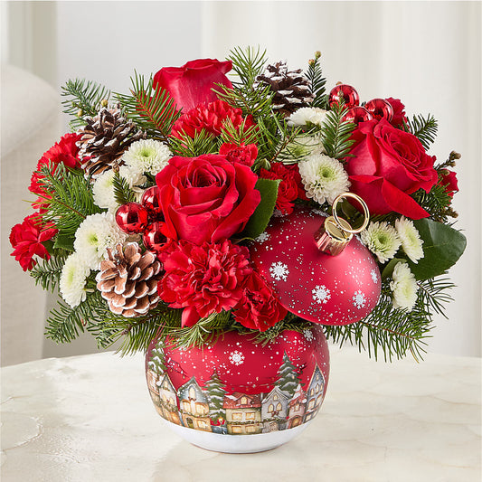 Christmas Carols Ornament –  Buckeye Flowers, Marysville OH