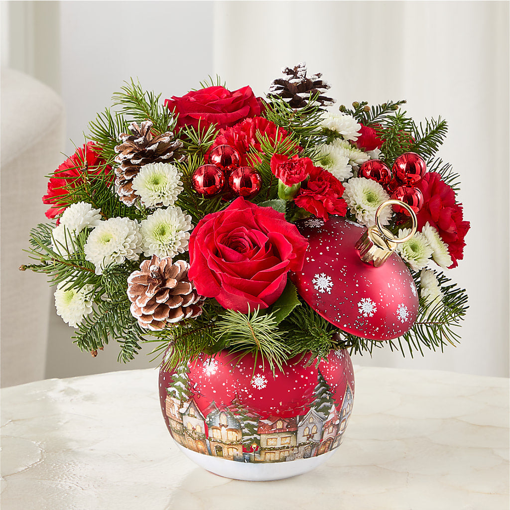 Christmas Carols Ornament –  Buckeye Flowers, Marysville OH