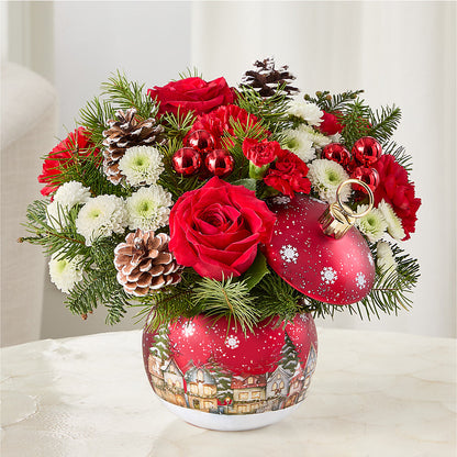 Christmas Carols Ornament –  Buckeye Flowers, Marysville OH