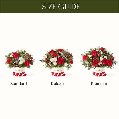 Jolly Snowman Bouquet –  Buckeye Flowers, Marysville OH