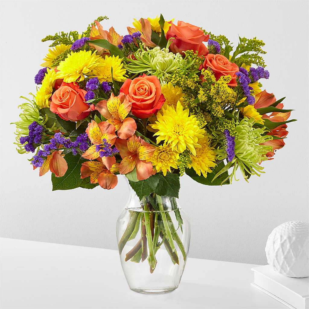 Marmalade Skies Bouquet –  Buckeye Flowers, Marysville OH