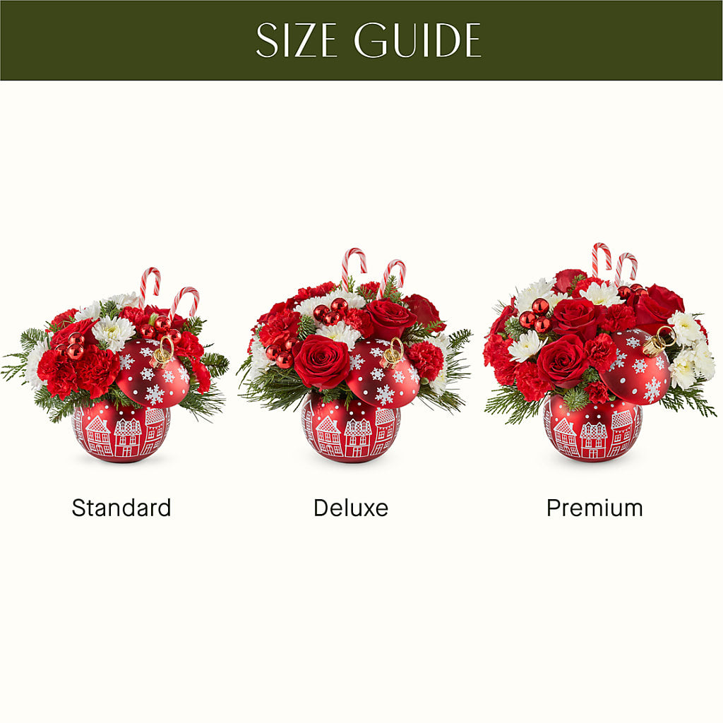 Cheer in the Air Ornament –  Buckeye Flowers, Marysville OH