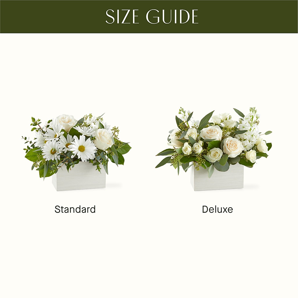 Fresh Linen Box Bouquet –  Buckeye Flowers, Marysville OH