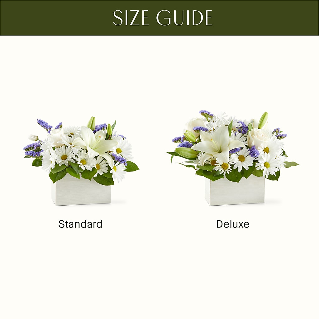 Beyond Blue Box Bouquet –  Buckeye Flowers, Marysville OH