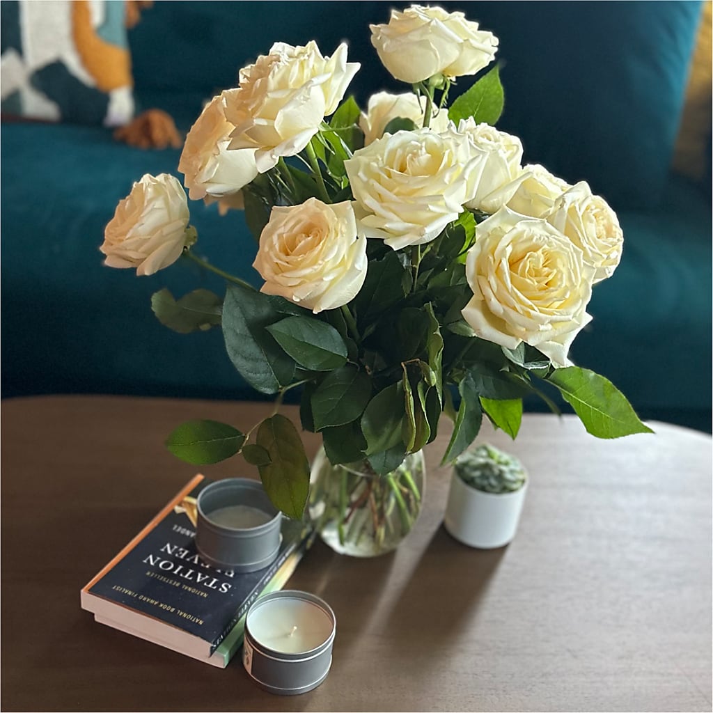 Long Stem Yellow Rose Bouquet –  Buckeye Flowers, Marysville OH
