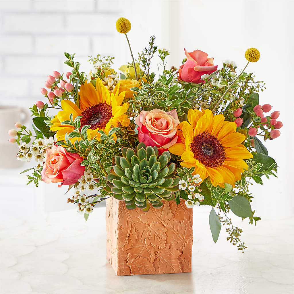 Sunflower Season Bouquet –  Buckeye Flowers, Marysville OH
