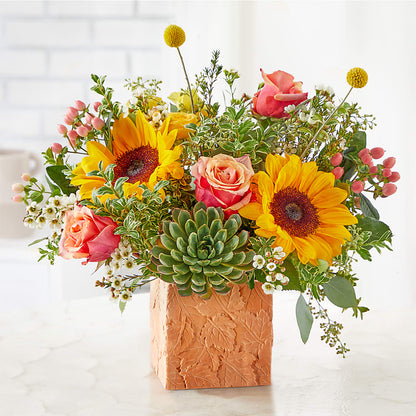 Sunflower Season Bouquet –  Buckeye Flowers, Marysville OH