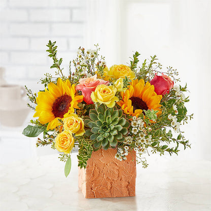 Sunflower Season Bouquet –  Buckeye Flowers, Marysville OH