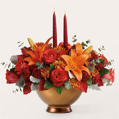 Fruits of Fall Centerpiece –  Buckeye Flowers, Marysville OH