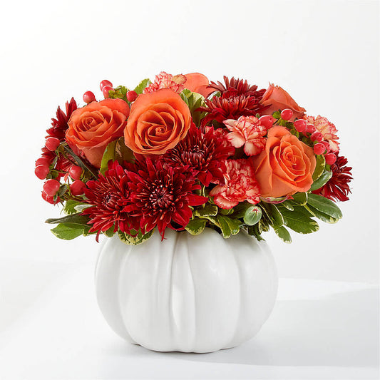 Autumn Air Pumpkin Bouquet –  Buckeye Flowers, Marysville OH
