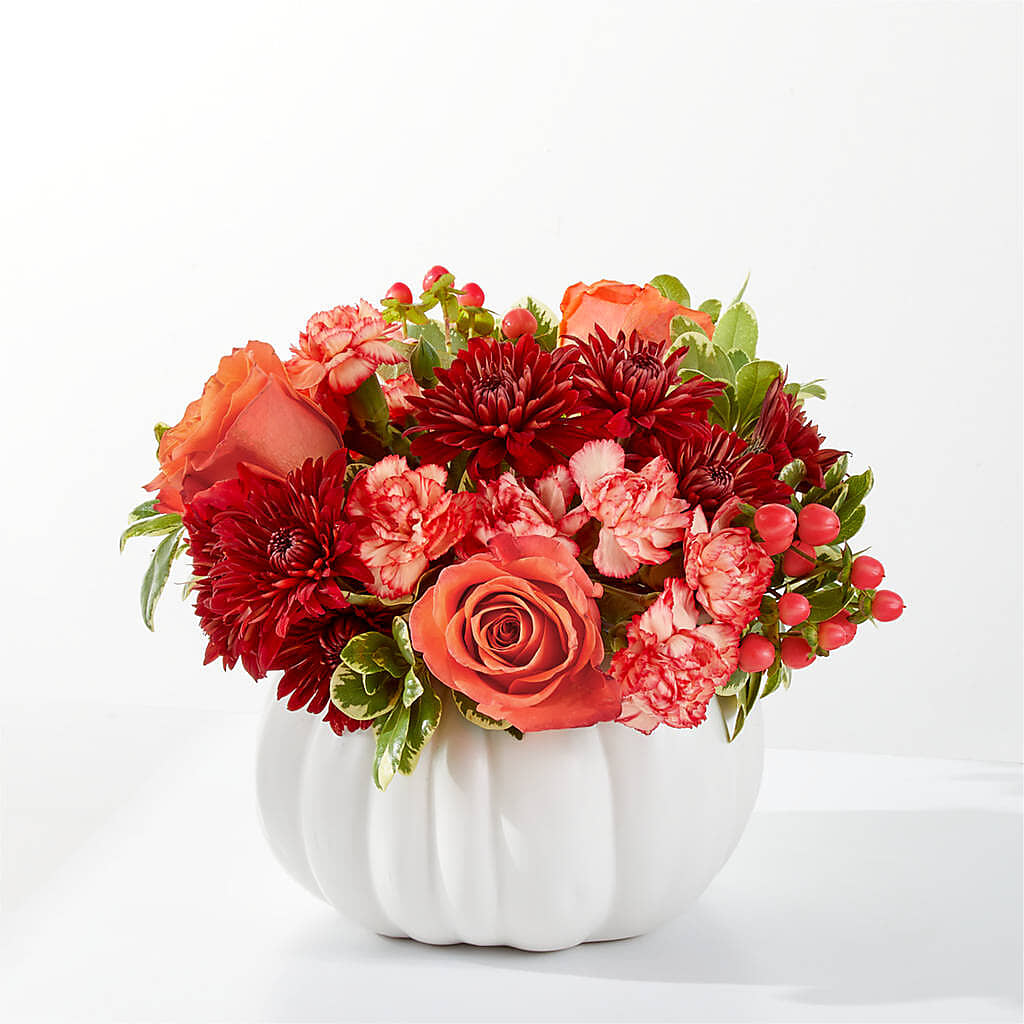 Autumn Air Pumpkin Bouquet –  Buckeye Flowers, Marysville OH