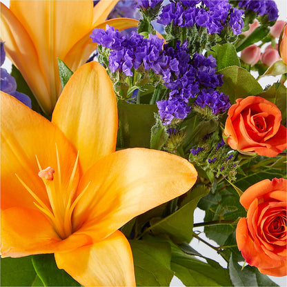 Radiant Citrus Bouquet –  Buckeye Flowers, Marysville OH