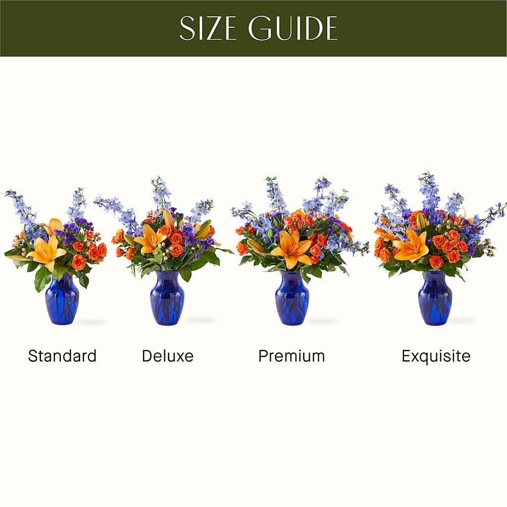 Radiant Citrus Bouquet –  Buckeye Flowers, Marysville OH