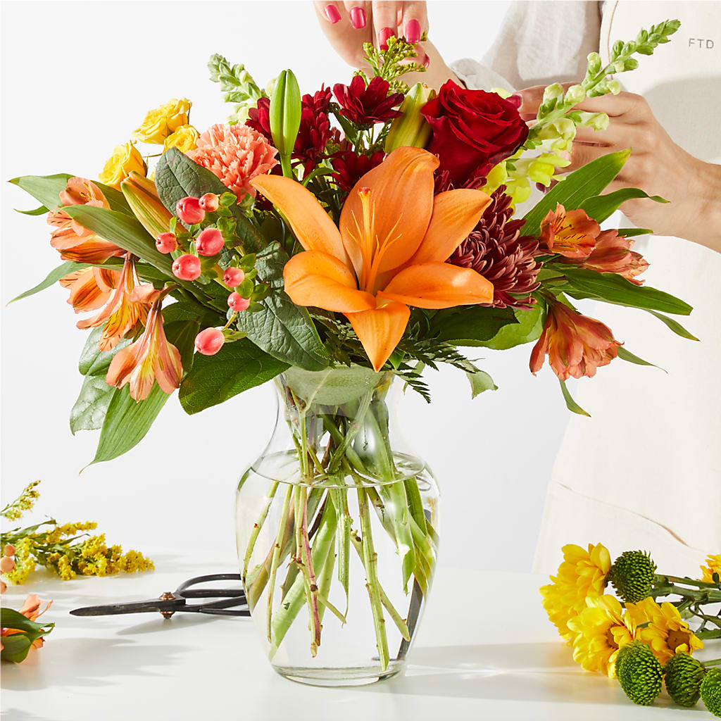 Fall Delight – A Florist Original –  Buckeye Flowers, Marysville OH
