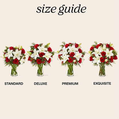 Sparkling Snowflakes Bouquet –  Buckeye Flowers, Marysville OH