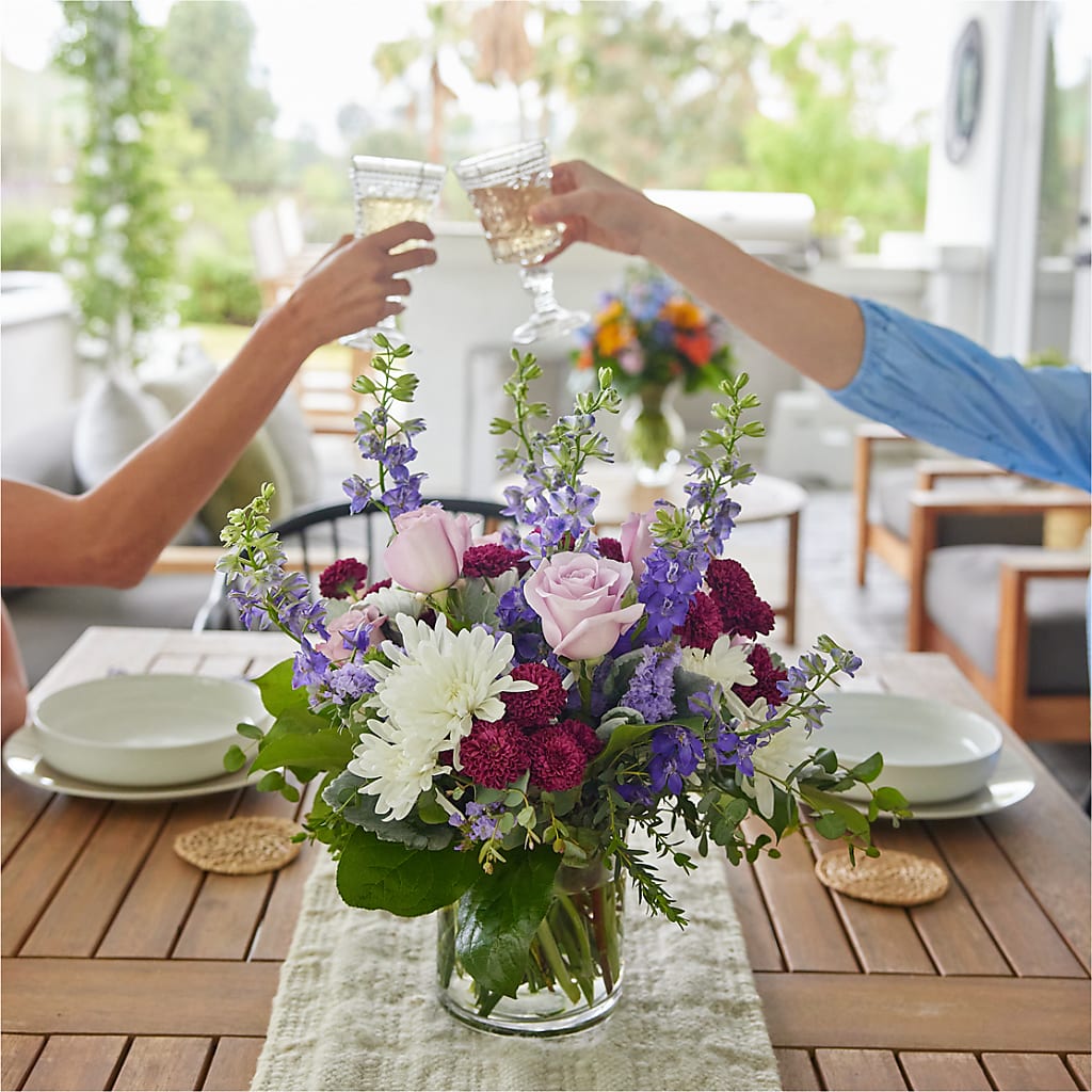 Violet Frost Bouquet –  Buckeye Flowers, Marysville OH