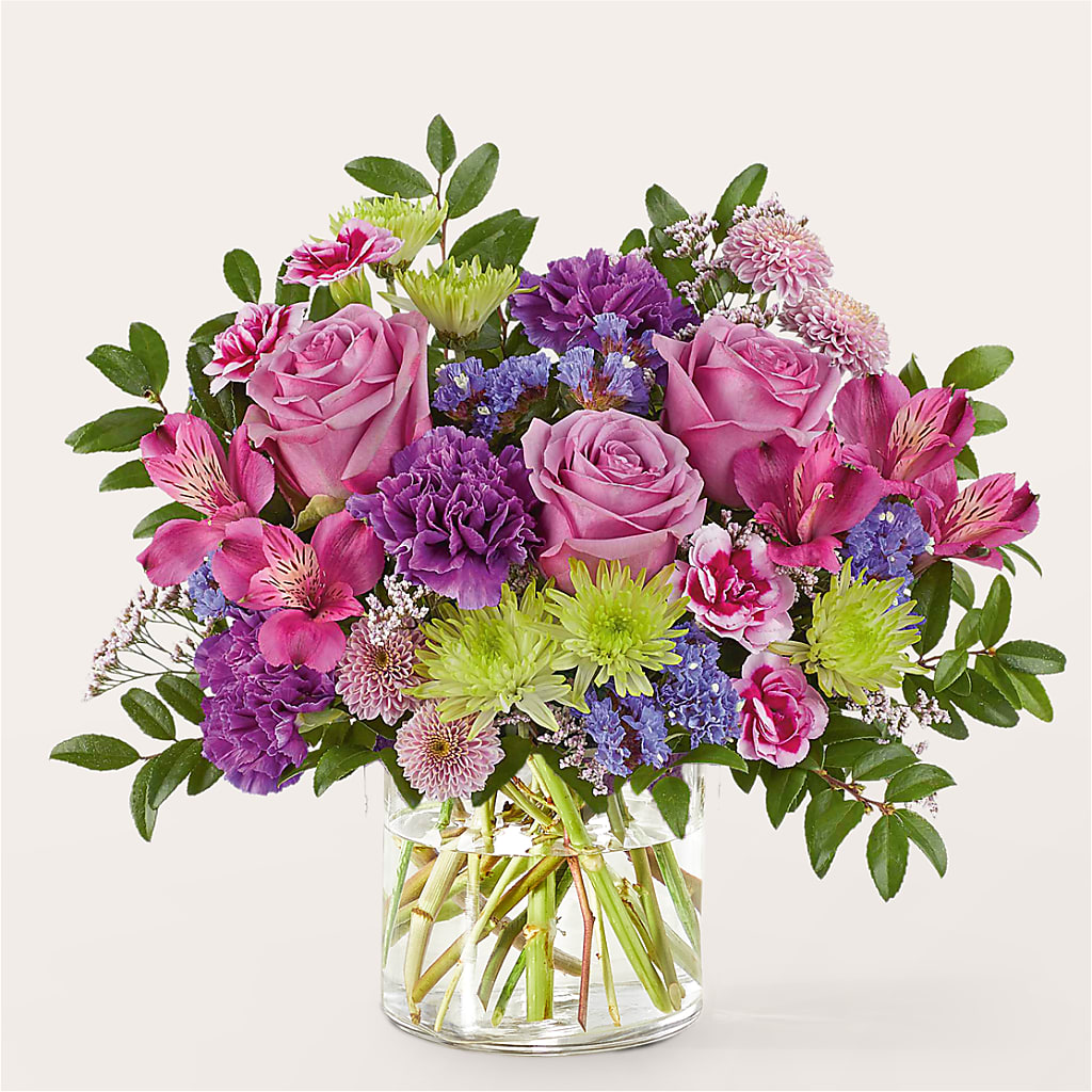 Glass Half Full Bouquet –  Buckeye Flowers, Marysville OH