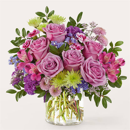 Glass Half Full Bouquet –  Buckeye Flowers, Marysville OH