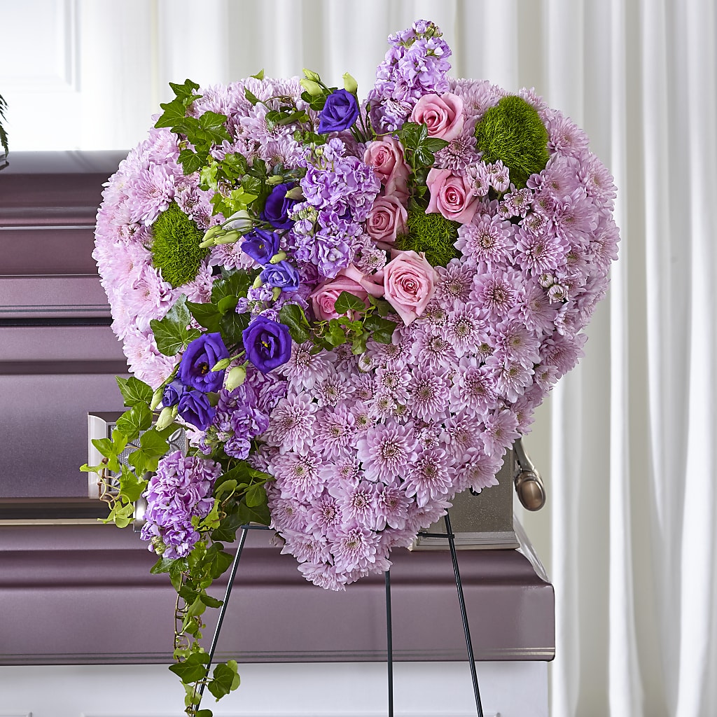 Treasured Love Standing Heart –  Buckeye Flowers, Marysville OH
