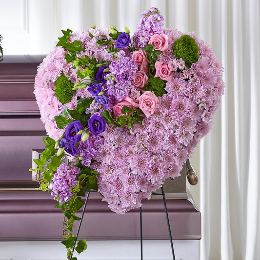 Treasured Love Standing Heart –  Buckeye Flowers, Marysville OH
