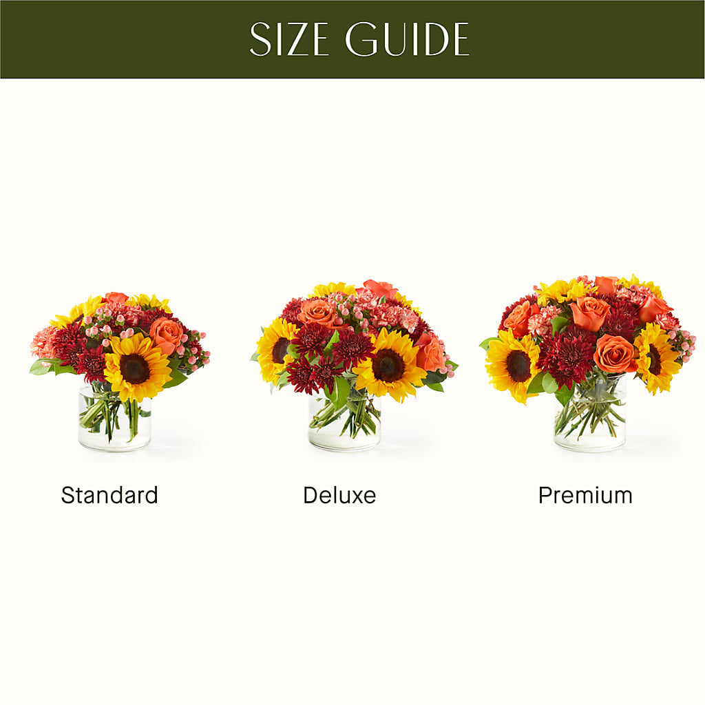 September Sunset Bouquet –  Buckeye Flowers, Marysville OH