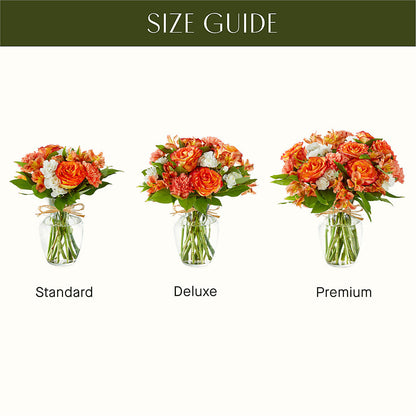 Apricot Glow Bouquet –  Buckeye Flowers, Marysville OH