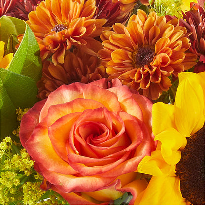 Flannel Scarf Bouquet –  Buckeye Flowers, Marysville OH