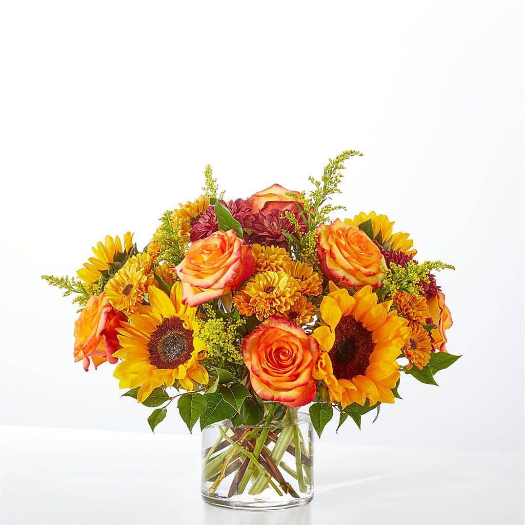 Flannel Scarf Bouquet –  Buckeye Flowers, Marysville OH