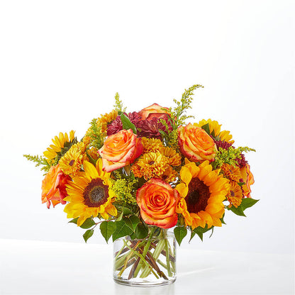 Flannel Scarf Bouquet –  Buckeye Flowers, Marysville OH