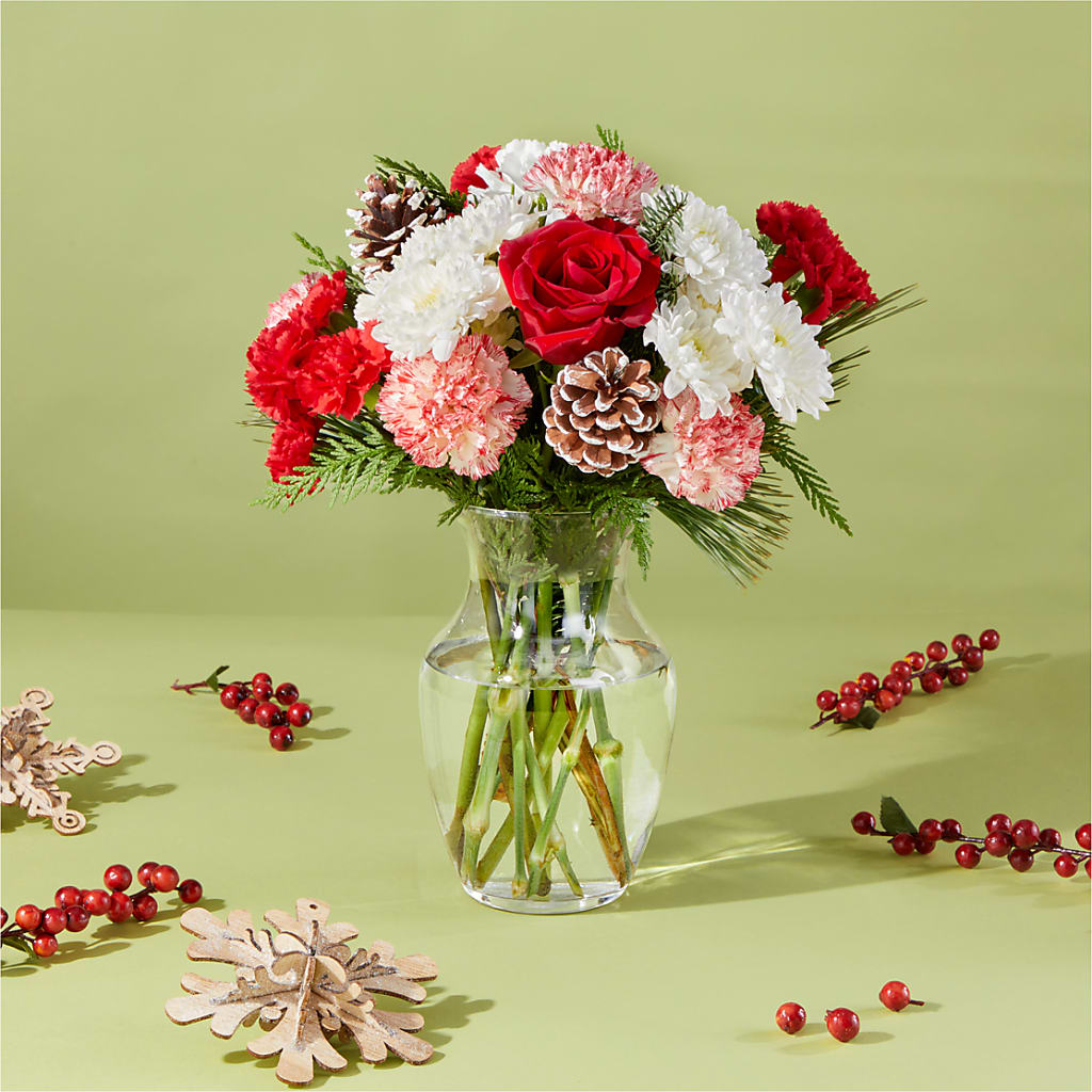 Candy Cane Lane Bouquet –  Buckeye Flowers, Marysville OH