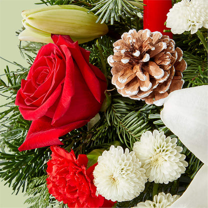 Seasonal Festivities Centerpiece –  Buckeye Flowers, Marysville OH