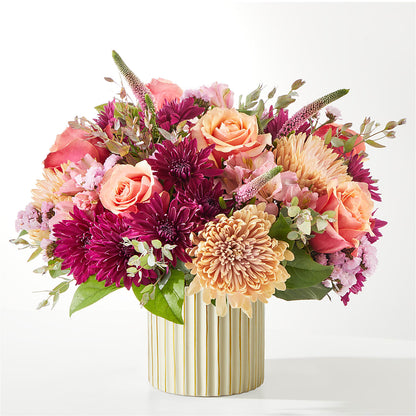 Berry Cobbler Bouquet with Ivory Vase –  Buckeye Flowers, Marysville OH