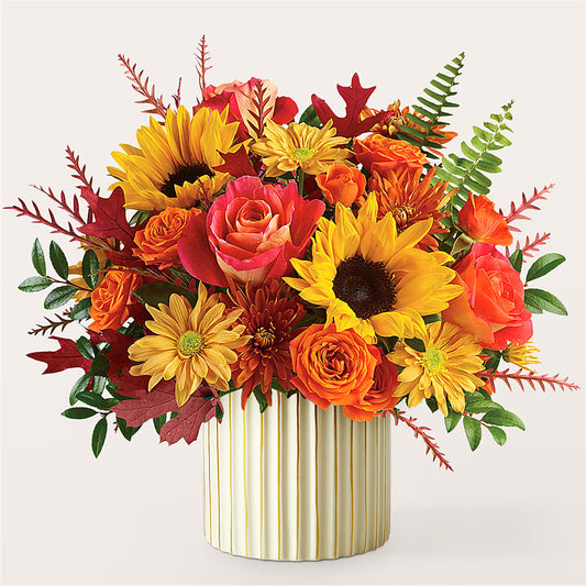 Fall Campfire Bouquet –  Buckeye Flowers, Marysville OH