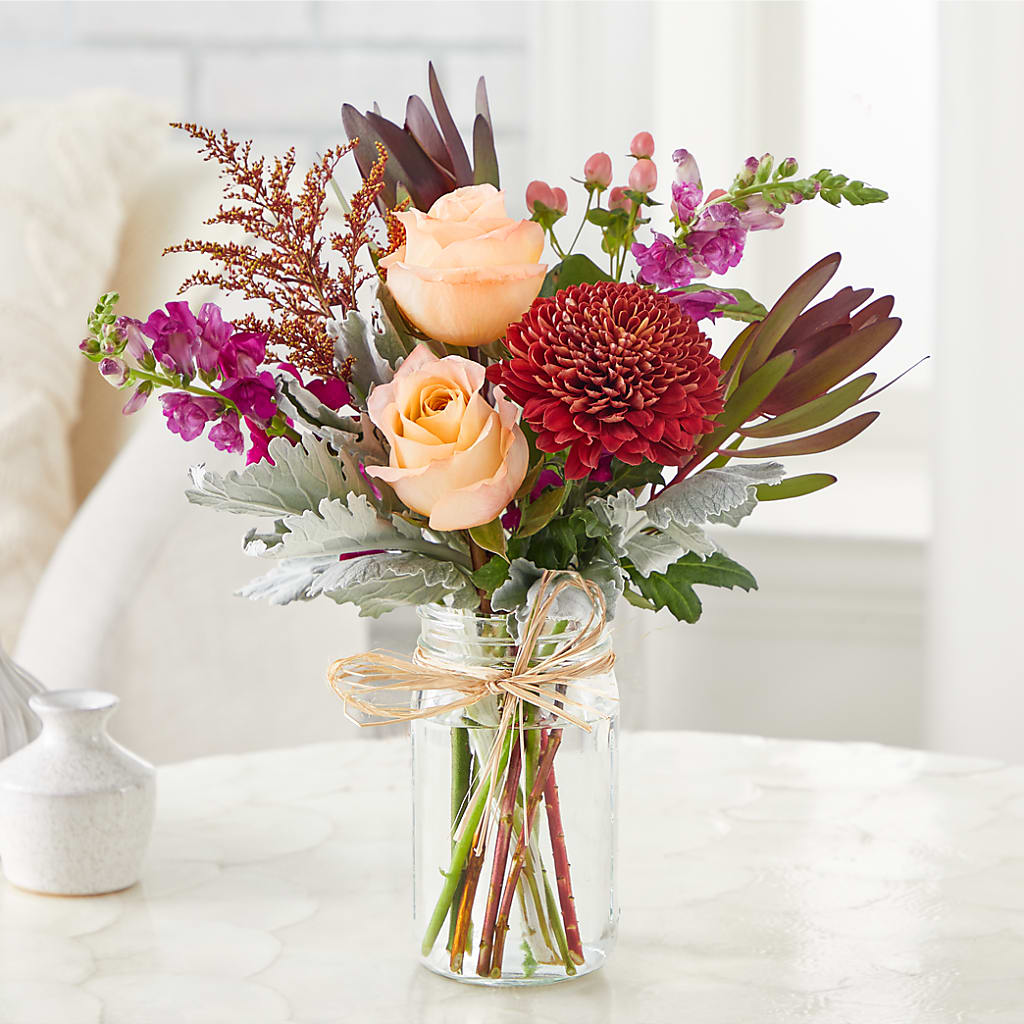 Moody Hues Bouquet –  Buckeye Flowers, Marysville OH
