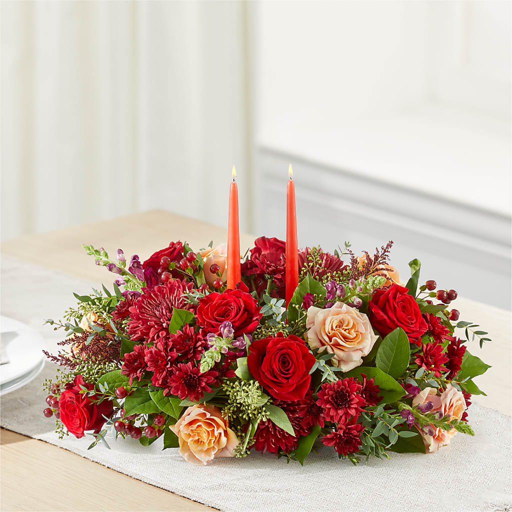 Most Thankful Centerpiece –  Buckeye Flowers, Marysville OH