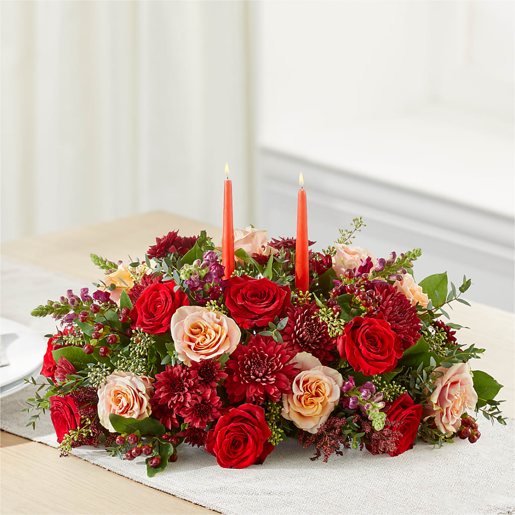 Most Thankful Centerpiece –  Buckeye Flowers, Marysville OH