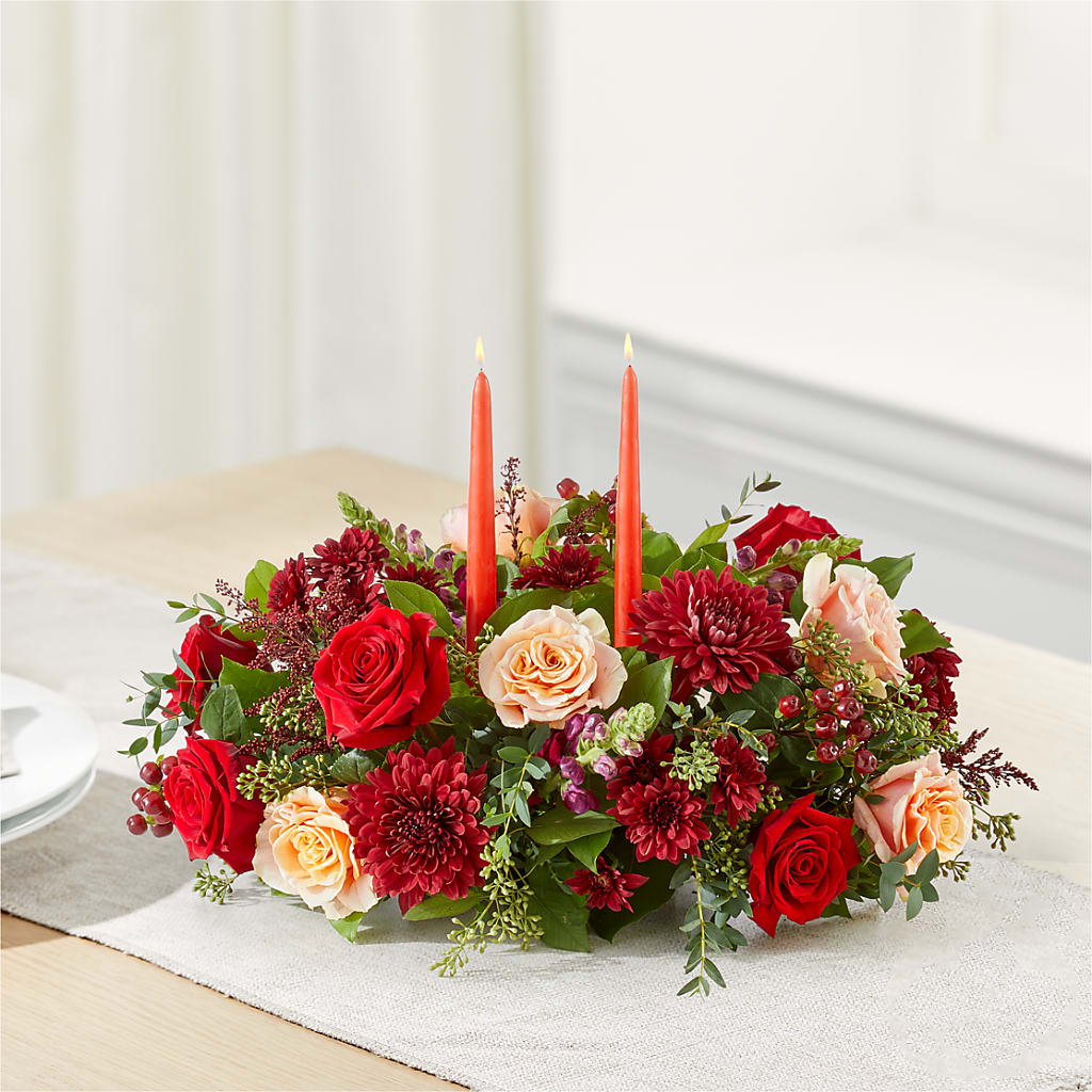 Most Thankful Centerpiece –  Buckeye Flowers, Marysville OH
